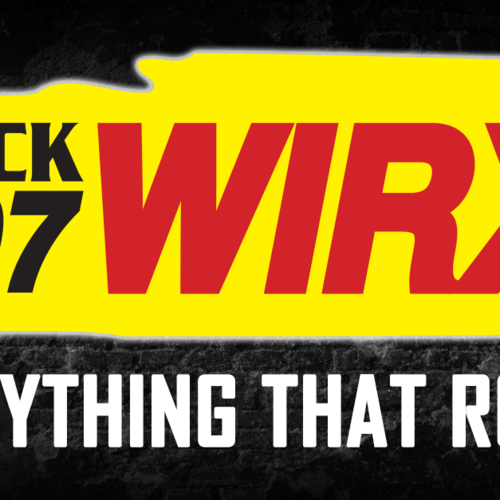 ROCK 107 WIRX logo