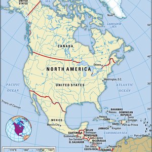 North America image