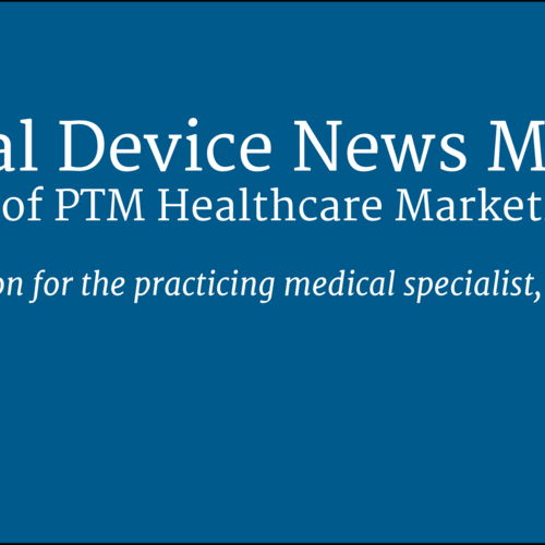 Medical Device News Magazine image