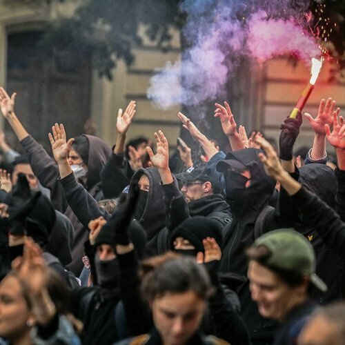 French Protests image