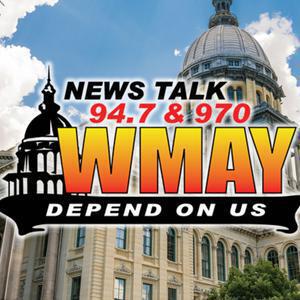 News/Talk 94.7 & 970 WMAY logo